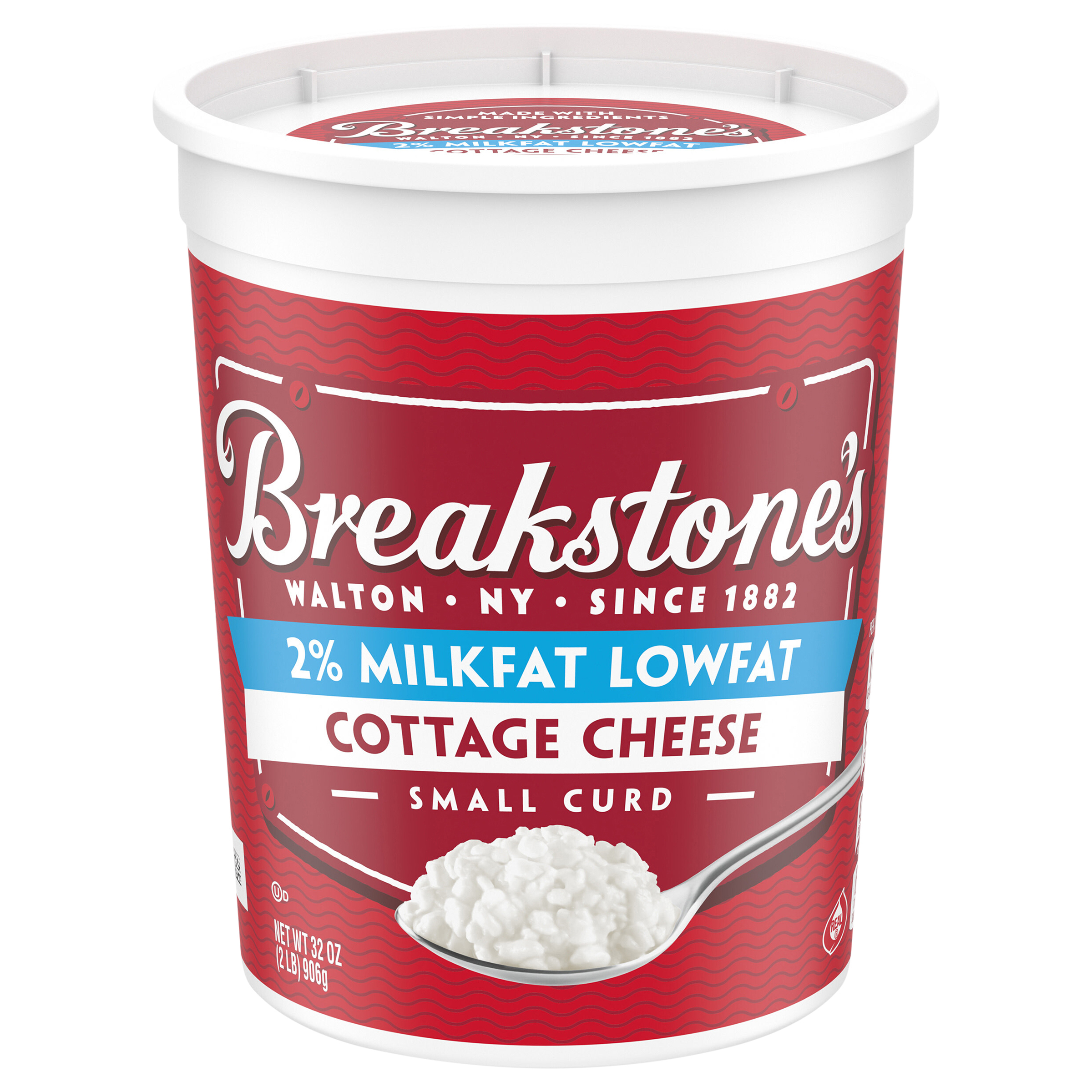 Cottage Cheese,  Lowfat, Small Curd