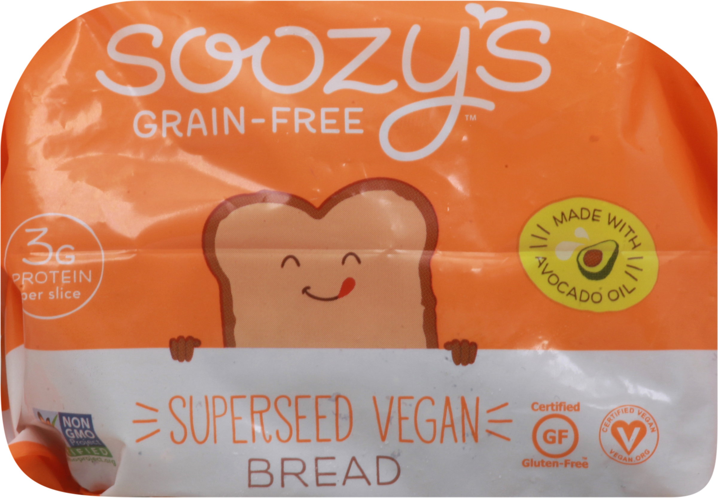 Bread, Grain-Free, Superseed Vegan