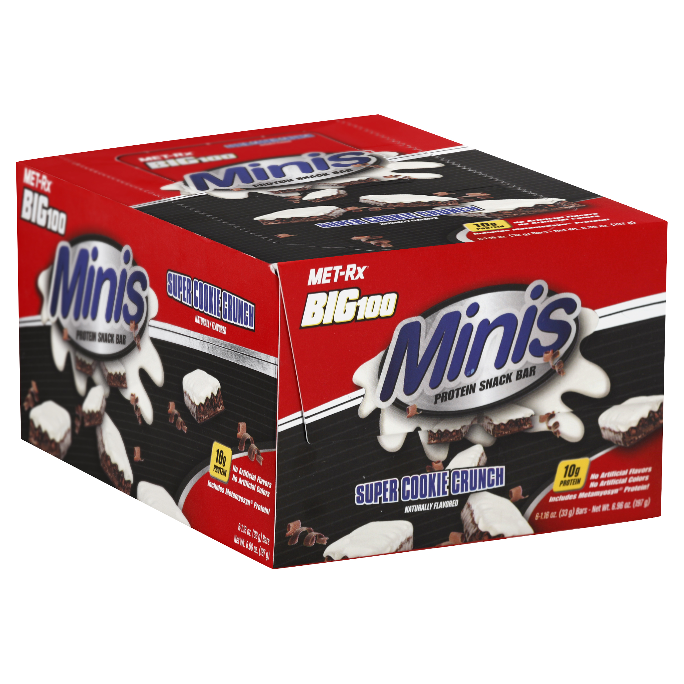 Met Rx Protein Snack Bars 6 Ea