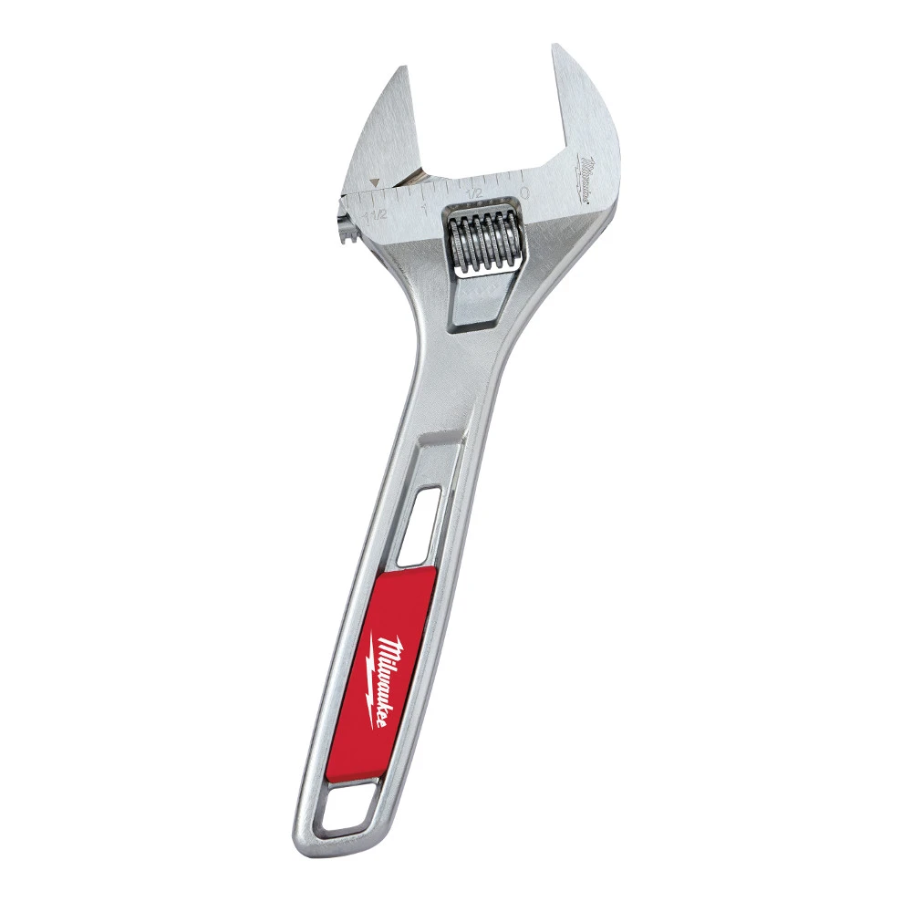 Milwaukee 8" Adjustable Wide Jaw Wrench