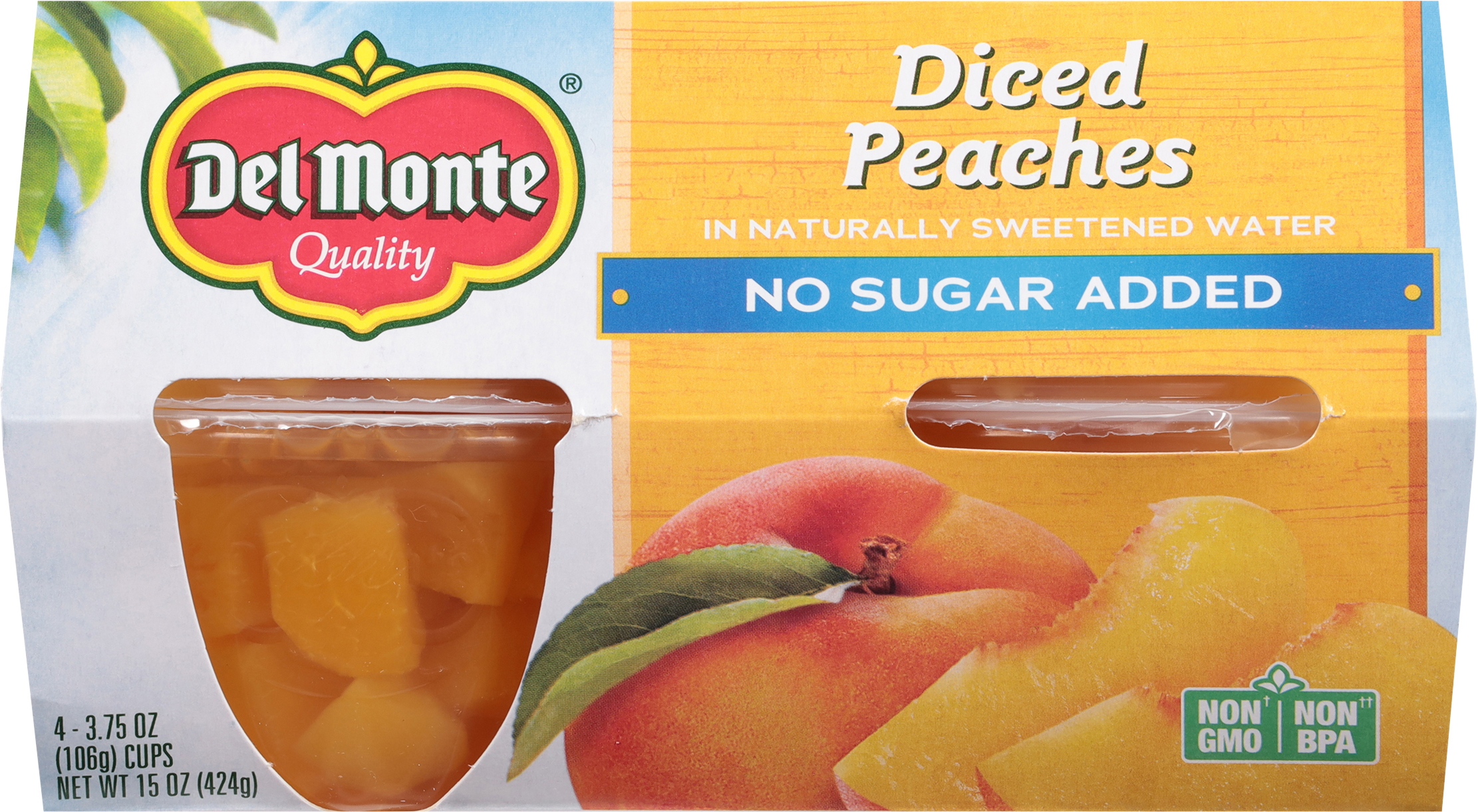 Diced Peaches