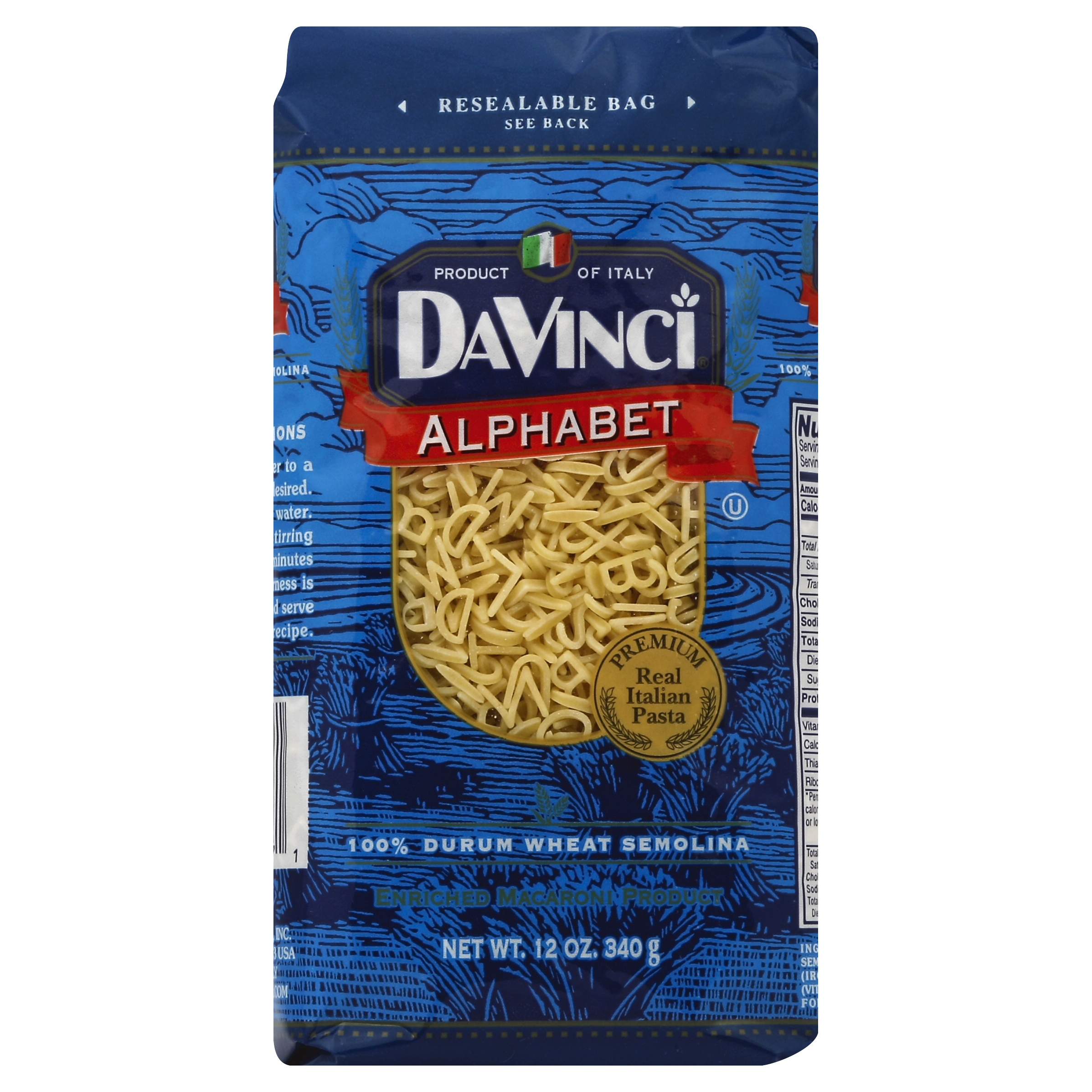 Da Vinci Alphabet 12 Oz