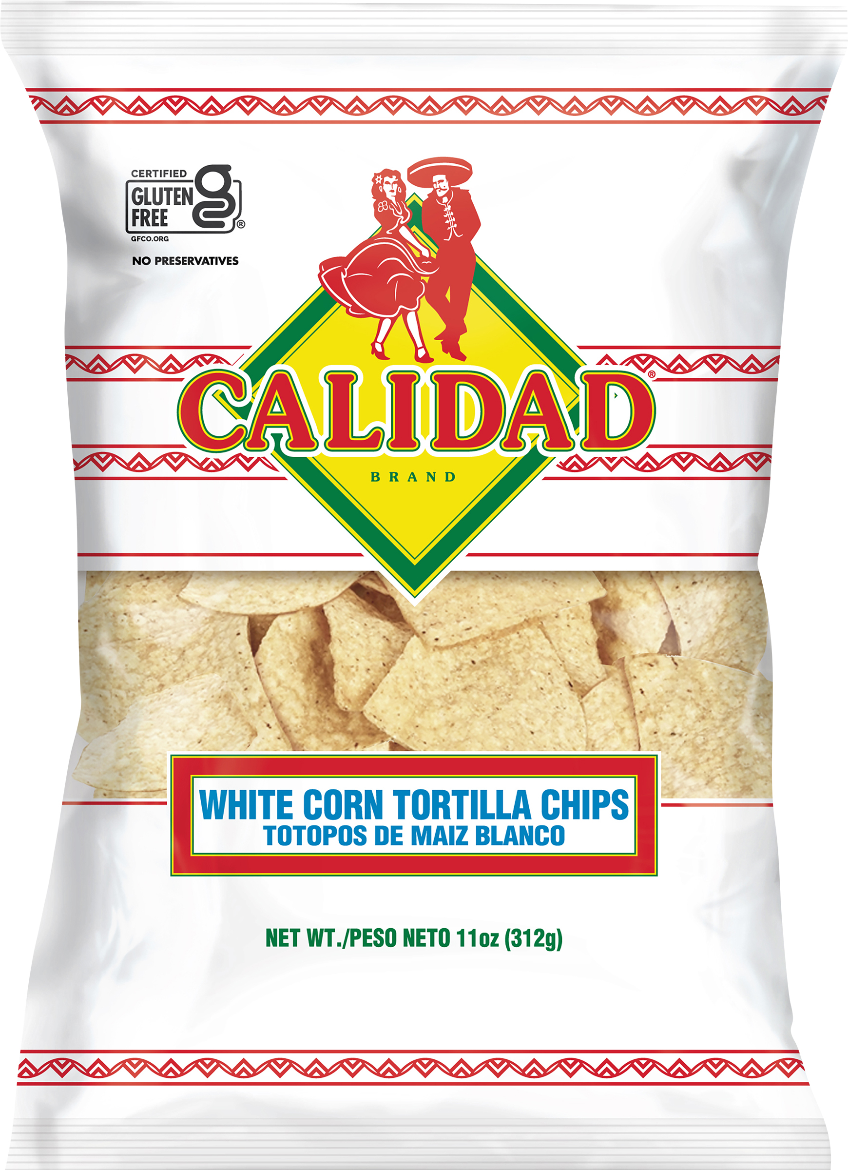 Tortilla Chips, White Corn